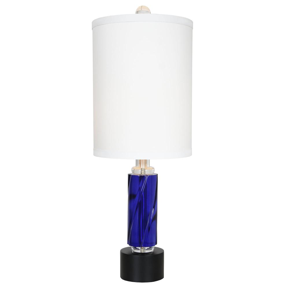 634372 Blue Rhapsody 30.5" Table Lamp
