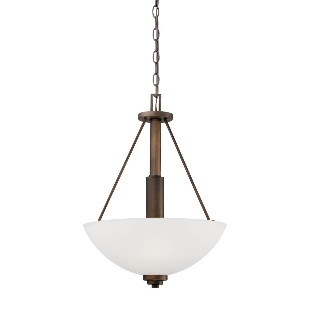 Durham 3-Light Pendant light Rubbed Bronze