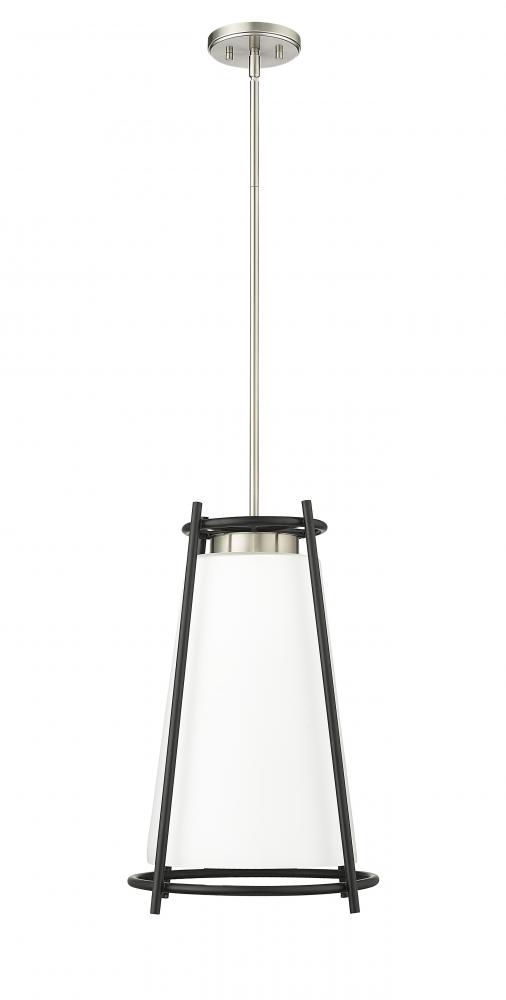 Milroe 1-Light Pendant light Brushed Nickel