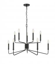 Millennium 29010-MB - Raven 1 - Light Chandelier Ceiling Light Matte Black