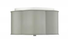 Millennium 21203-CG - 3-Light Flushmount Ceiling Light Cement Gray