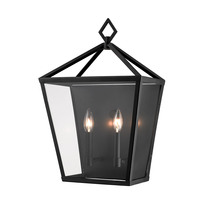 Millennium 2532-PBK - Arnold 2-Light Outdoor Wall Sconce Powder Coated Black