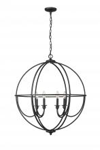 Millennium 12306-MB - Artemis 6-Light Chandelier Ceiling Light Matte Black