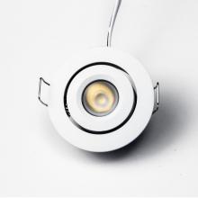 GM Lighting GMR6-120V-IC-SP-W - 120V IC Rated Mini-Dimmable Adjustable LED Downlight
