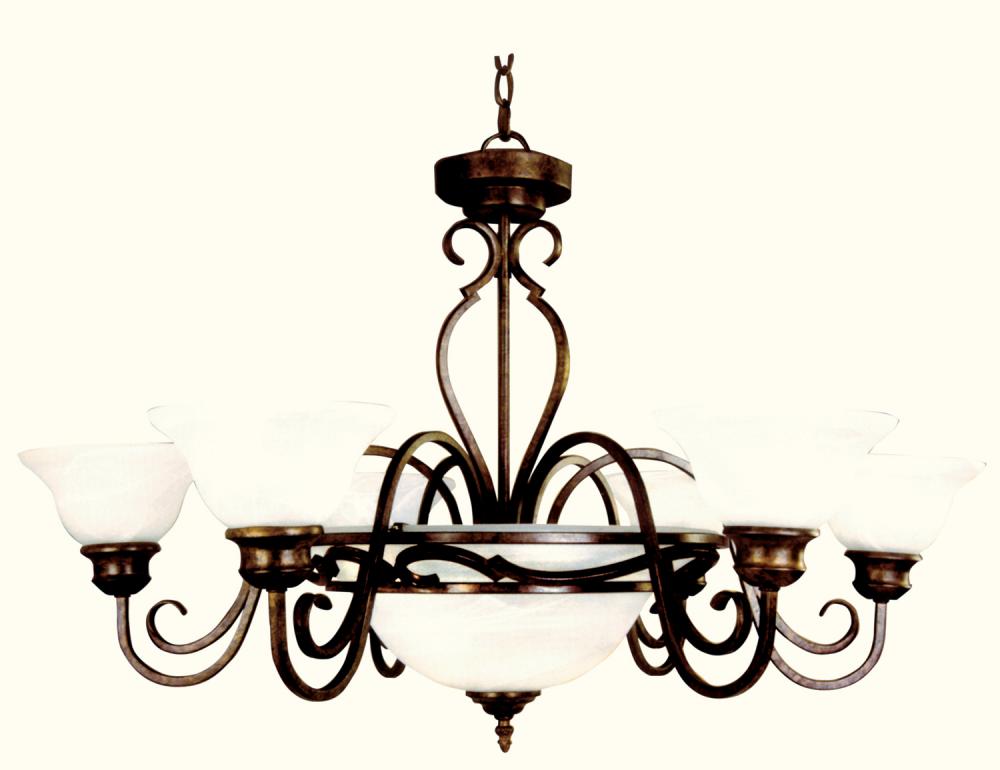 Bronze Up Chandelier