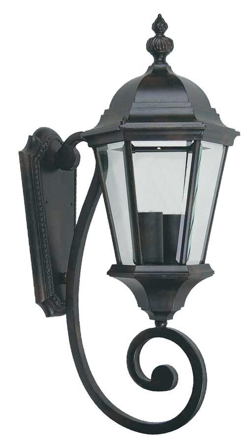 Black Wall Lantern