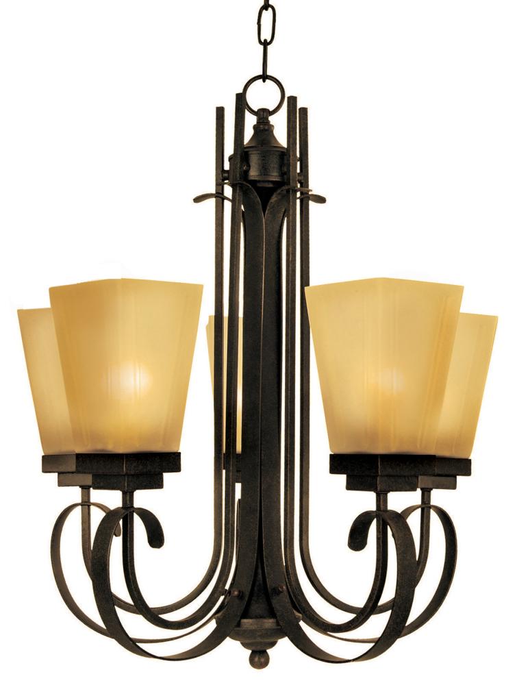 Bronze Up Chandelier