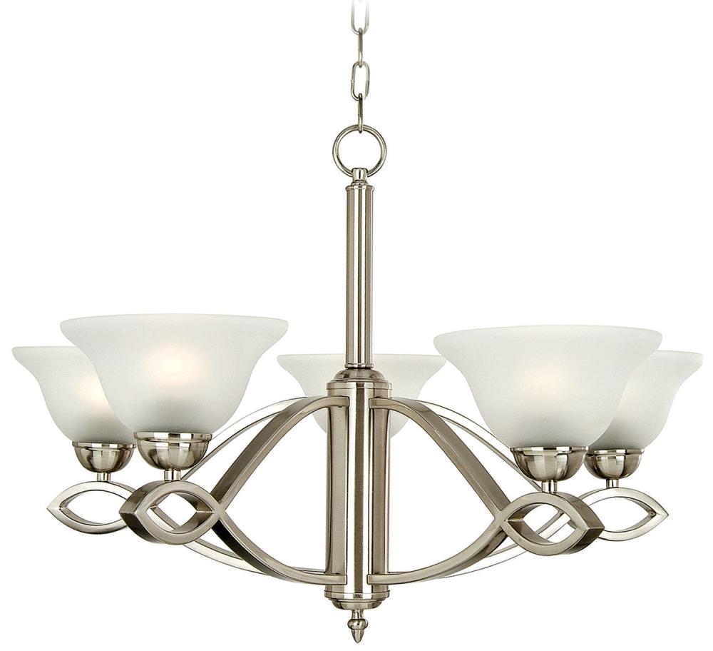 Nickel Up Chandelier