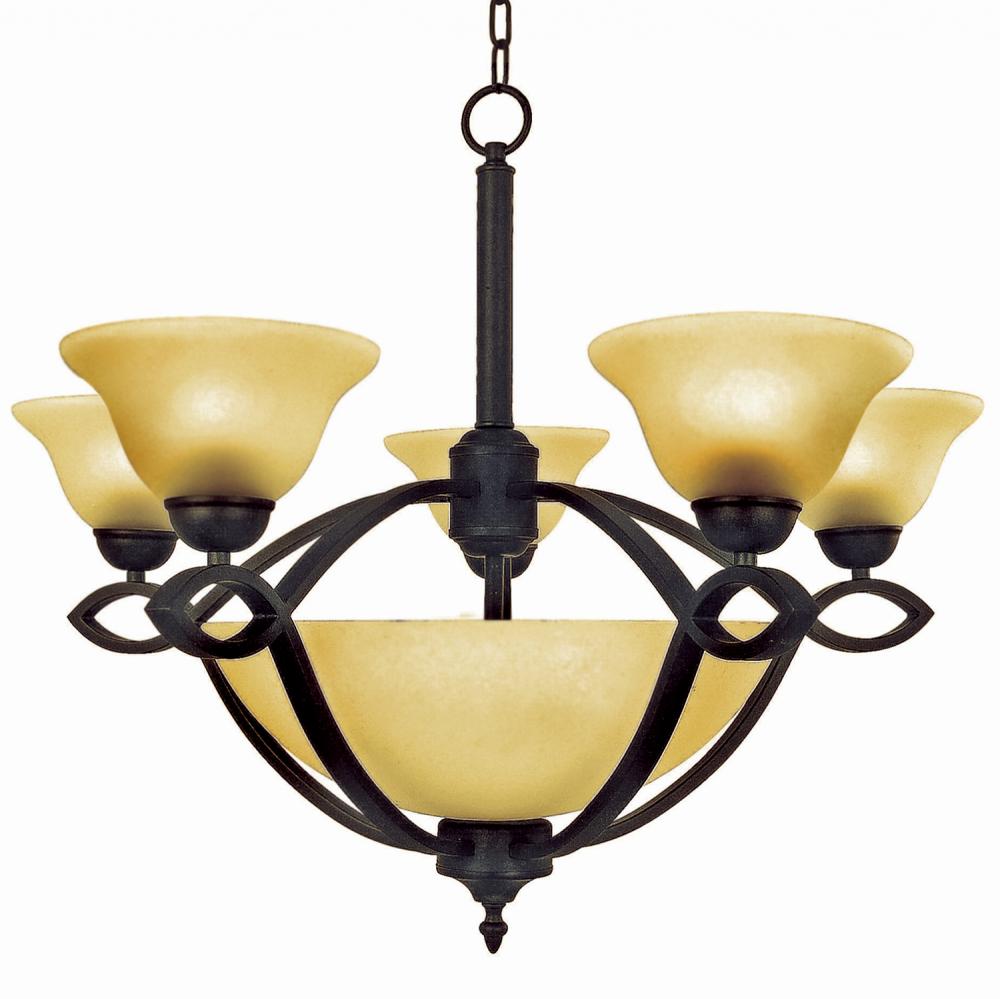 Bronze Up Chandelier