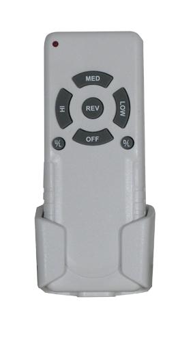 White Fan Remote
