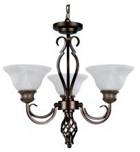 Yosemite Lighting 4033-3DB - Up Chandelier