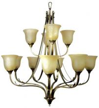 Yosemite Lighting 7648-12AF - Up Chandelier