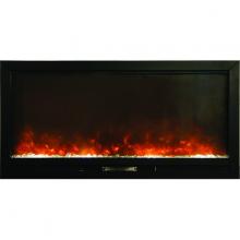 Yosemite Lighting DF-EFP1270-BLT - 50" Recessed or Wall Mount Electric Fireplace