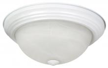 Yosemite Lighting JK102-13WH - White Bowl Flush Mount