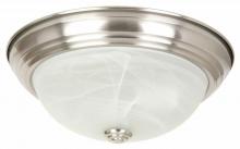 Yosemite Lighting JK103-16SN - Nickel Bowl Flush Mount