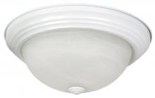 Yosemite Lighting JK103-16WH - White Bowl Flush Mount