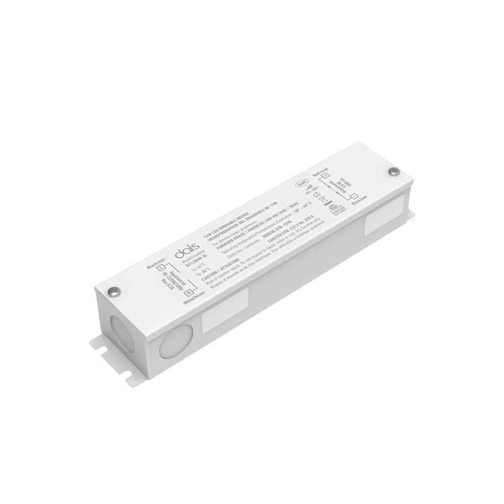 12W 12V DC Dimmable LED Hardwire driver