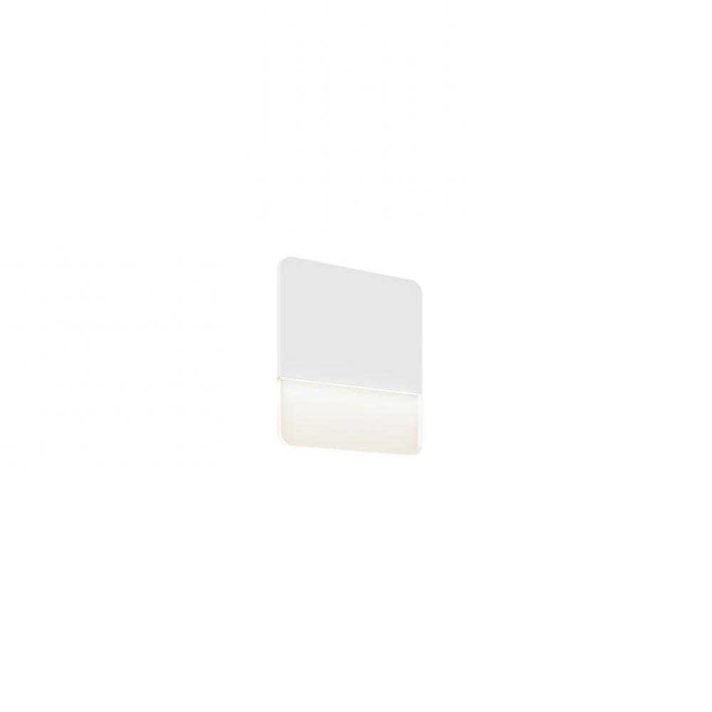 6 Inch Square Ultra Slim Wall Sconce