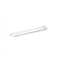 Dals 9024CC-WH - 24 Inch CCT Hardwired Linear Under Cabinet Light