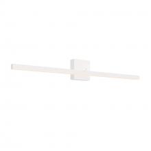 Dals VLG36-CC-WH - Linear Swivel Vanity Sconce