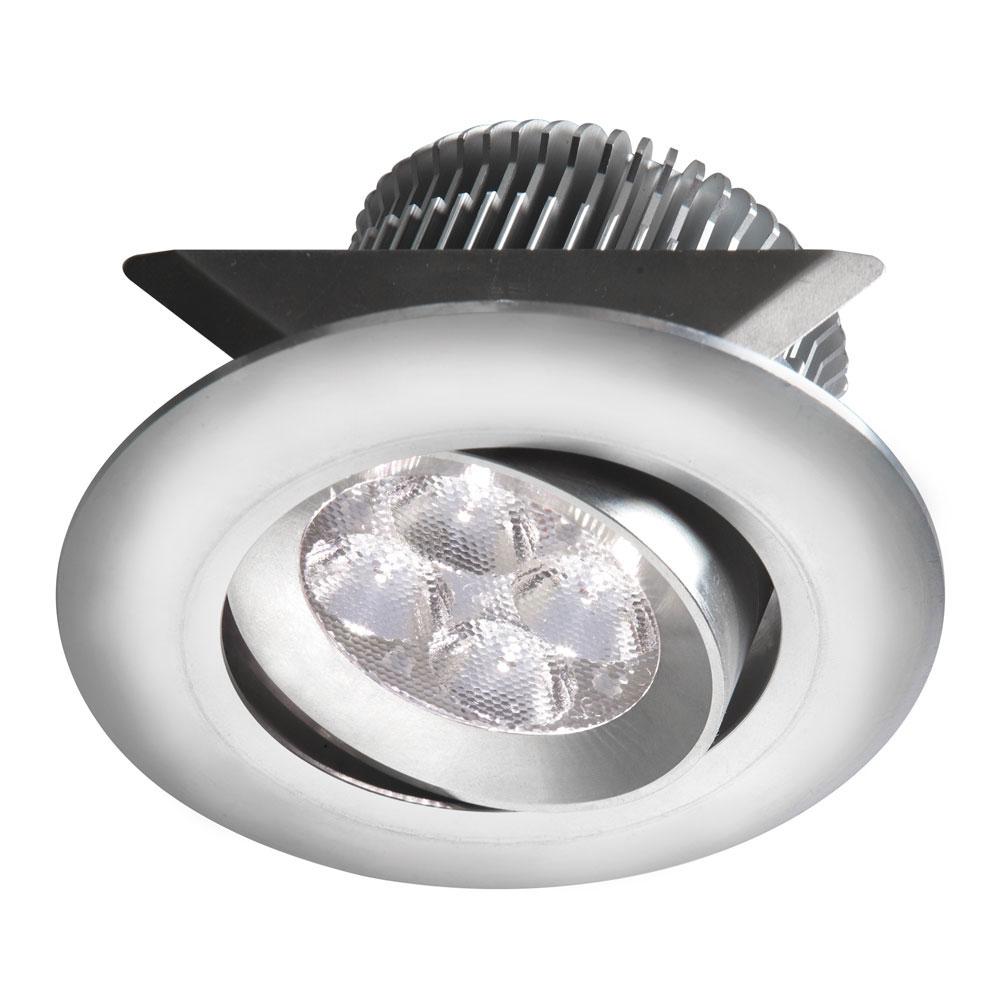 Aluminum 2x4W 3000K, CRI80+, 25Â° beam, 24VDC input with Male Connector, 18" Lead wire