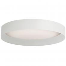 Dainolite CMN-1522LEDFH-MW - 22W Flush Mount w/ Matte White Metal Shade