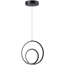 Dainolite GBL-1222LEDP-MB - 20W Pendant, MB w/ WH Silicone Diff