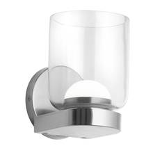 Dainolite NAD-510LEDW-PC - 10W LED Nadine Wall Sconce Polished Chrome w/ Clear Glass