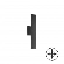 Dainolite WEA-1818LEDW-MB - 15W Wall Sconce in Matte Black