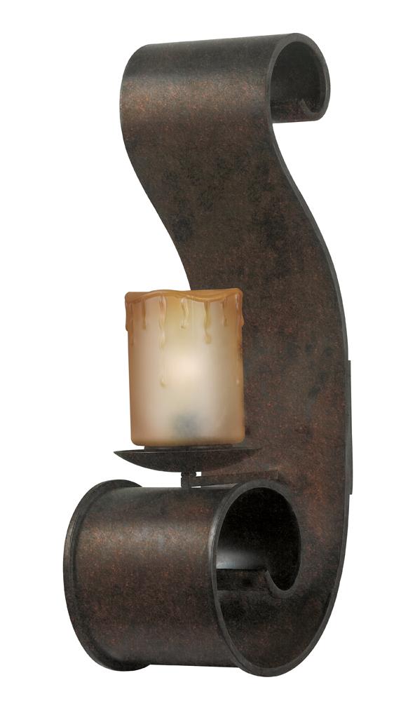 Adelaide Collection Outdoor Bronze Large Wall Sconce