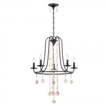 World Imports WI974488 - Matira Collection 5-Light Oil Rubbed Bronze Chandelier