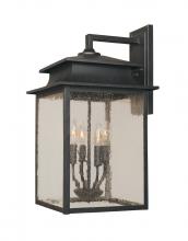 World Imports WI910742 - Sutton Collection 4-Light Rust Outdoor Sconce