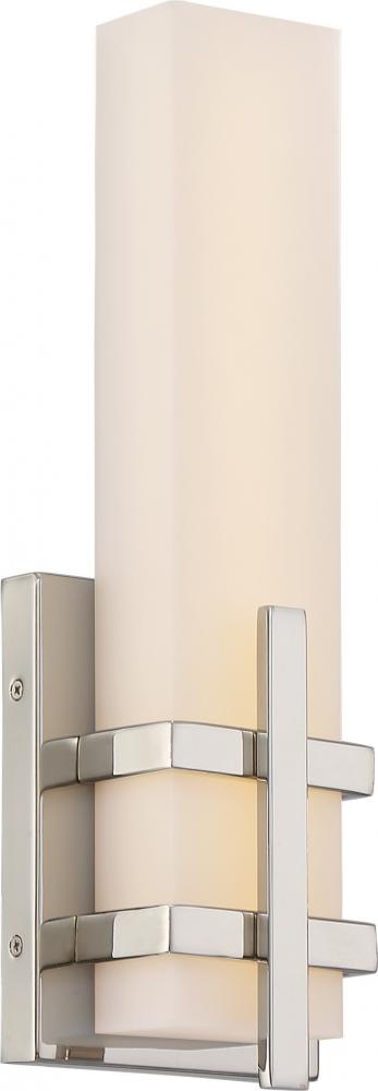 Grill - LED Wall Sconce - Polished Nickel Finish