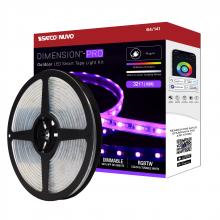 Nuvo 64/141 - Dimension Pro; Tape light strip; 32 ft.; Hi-Output; RGB plus Tunable White; Plug connection; IP65;