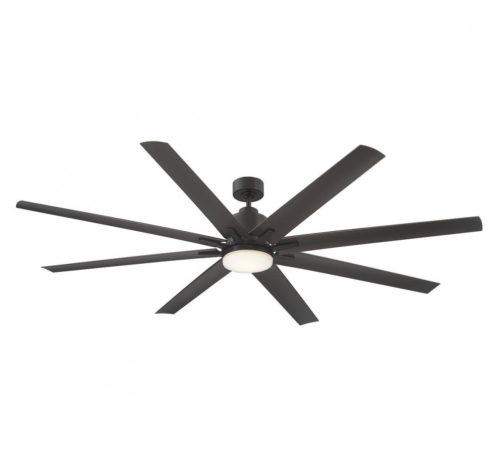 72" LED Outdoor Ceiling Fan in Oil Rubbed Bronze