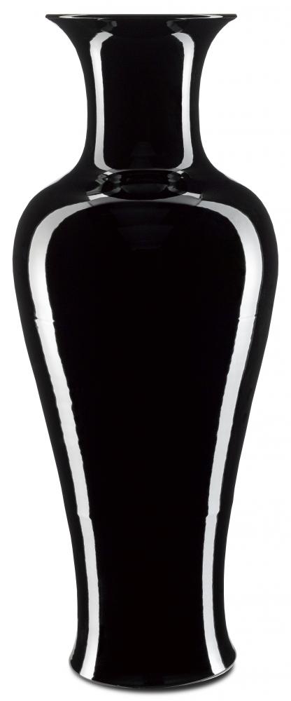 Imperial Black Large Olpe Vase