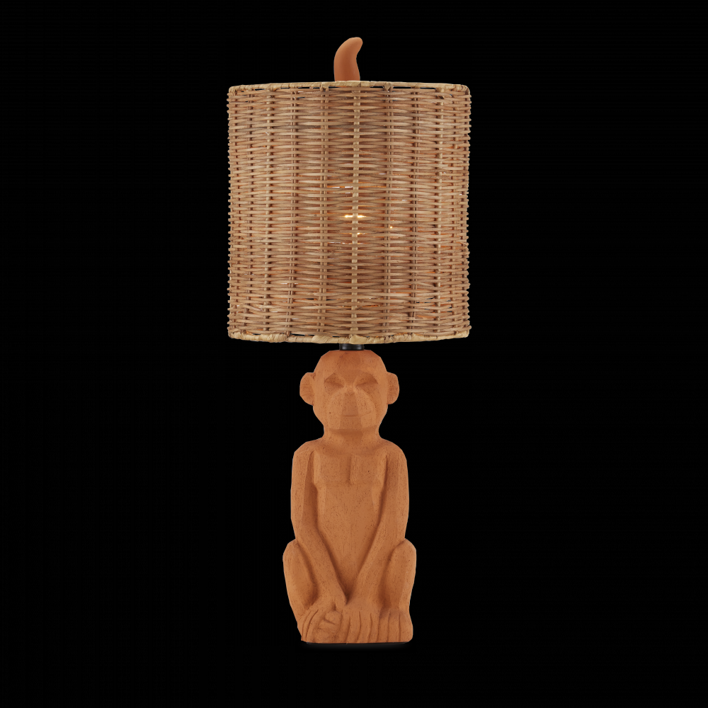 King Louie Terracotta Table Lamp