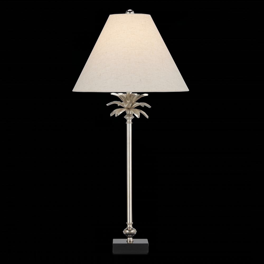 Palmyra Nickel Table Lamp