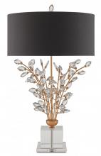 Currey 6983 - Forget-Me-Not Gold Table Lamp