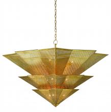 Currey 9000-0359 - Hanway Gold Chandelier